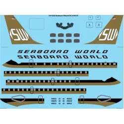 26decals 144-538 1/144 Seeboard World Douglas Dc-8-63cf Laser Decal