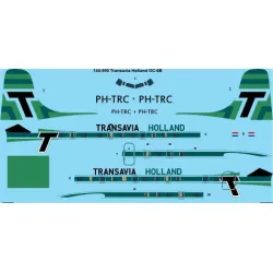 26decals 144-590 1/144 Transavia Holland Douglas Dc-6b Laser Decal