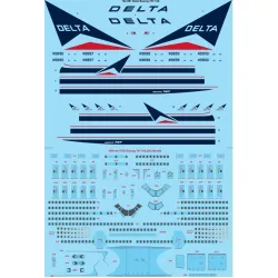 26decals 144-591 1/144 Delta Boeing 747-132 Laser Decal