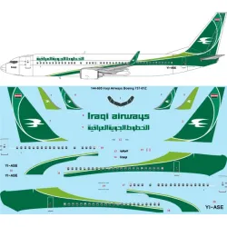 26decals 144-605 1/144 Iraqi Airways 2013 Boeing 737-800 Laser Decal