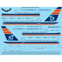 26decals 144-681 1/144 Cyprus Airways Airbus A310-200 Laser Decal