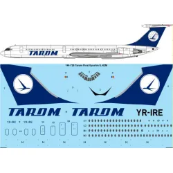 26decals 144-726 1/144 Tarom Final Ilyushin Il-62m Laser Decal