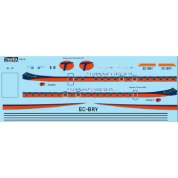 26decals 144-74 1/144 Transeuropa Caravelle 11r Laser Decal For Aircraft
