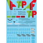 26decals 144-801 1/144 Tap Portugal Airbus A330-200 Laser Decal