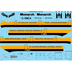 26decals 144-938 1/144 Monarch Mcdonnell Douglas Dc-10-30 Laser Decal