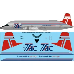 26decals 144-952 1/144 Transmeridian Cargo Cl-44-0 Guppy Laser Decal