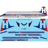 26decals 144-953 1/144 Heavylift Cargo Cl-44-0 Guppy Laser Decal