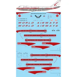 26decals 200-05 1/200 World Airways Boeing 747-273c Decal For Aircraft