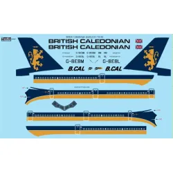 26decals 200-08 1/200 British Caledonian Early Dc-10-30 Laser Decal For Aircraft