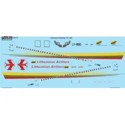 26decals 200-15 1/200 Lithuanian Airways Boeing 737-200 Laser Decal