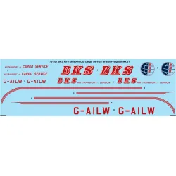 26decals 72-201 1/72 Bks Bristol 170 Mk31 Laser Decal