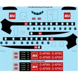 26decals 72-34 1/72 Milford Sound/Mount Cook Islander Decal For Aircraft