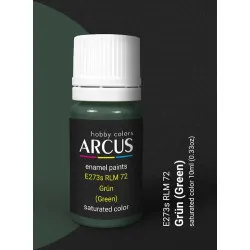 Arcus 273 Enamel Paint Luftwaffe Rlm 72 Grun Green Saturated Color