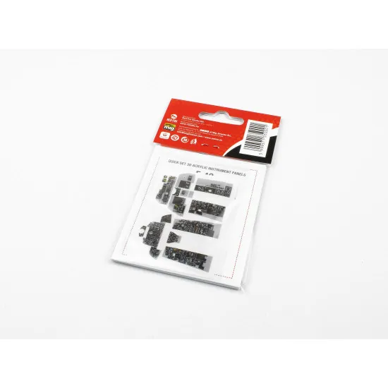 Red Fox Qs-32002 1/32 F-4c Phantom Ii 3d Acrylic Instrument Panel Tamiya