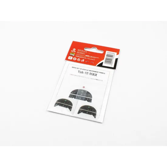 Red Fox Qs-32007 1/32 Yakovlev Yak-18 Max 3d Acrylic Instrument Panel Trumpeter