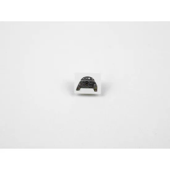 Red Fox Qs-32009 1/32 Messerschmitt Bf 109g-6 3d Acrylic Instrument Panel For Revell