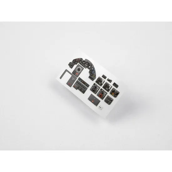 Red Fox Qs-32012 1/32 Junkers Ju 88a-4 3d Acrylic Instrument Panel Set Revell