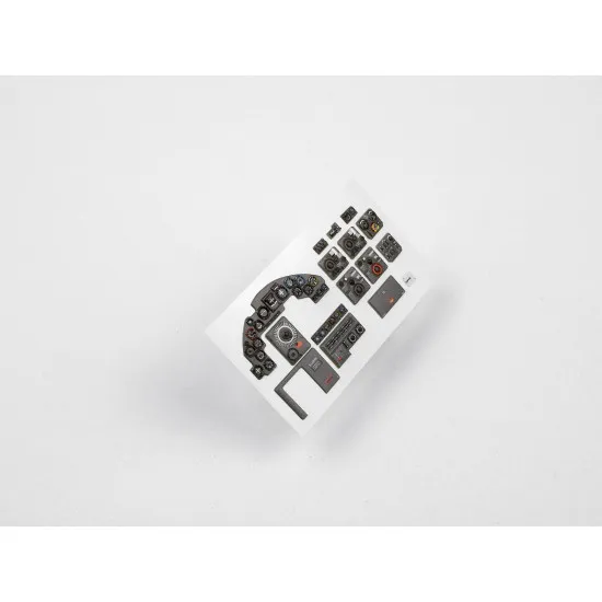 Red Fox Qs-32012 1/32 Junkers Ju 88a-4 3d Acrylic Instrument Panel Set Revell
