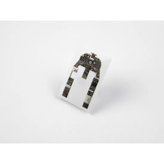 Red Fox Qs-32017 1/32 F-5e Tiger Ii 3d Acrylic Instrument Panel For Kitty Hawk