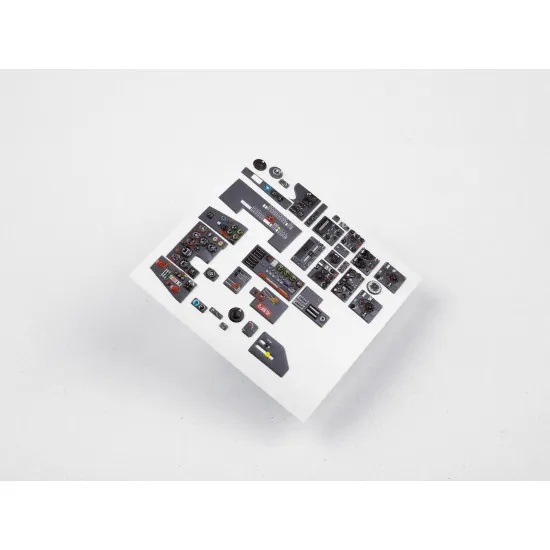 Red Fox Qs-32028 1/32 Heinkel He 219a-0/A2 3d Acrylic Instrument Panel For Revell