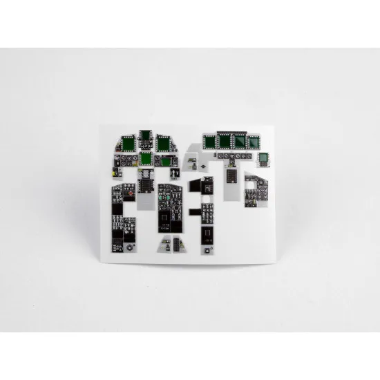 Red Fox Qs-32032 1/32 F-15e Stike Eagle 3d Acrylic Instrument Panel For Tamiya