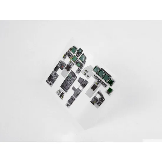 Red Fox Qs-32032 1/32 F-15e Stike Eagle 3d Acrylic Instrument Panel For Tamiya