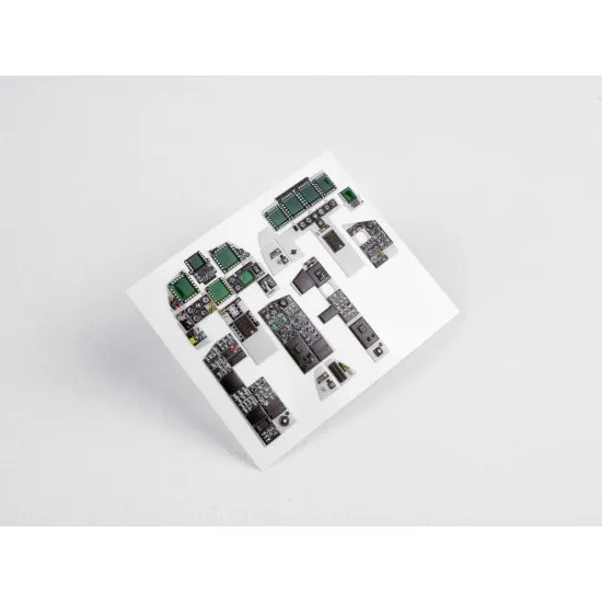 Red Fox Qs-32032 1/32 F-15e Stike Eagle 3d Acrylic Instrument Panel For Tamiya