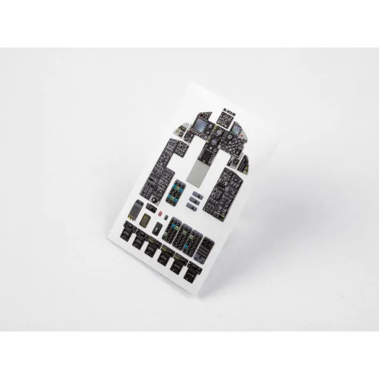 Red Fox Qs-32033 1/32 Mitsubishi F-15j Eagle 3d Acrylic Instrument Panel Tamiya