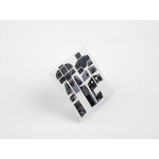 Red Fox Qs-32061 1/32 Ea-18 Growler 3d Acrylic Instrument Panel For Trumpeter