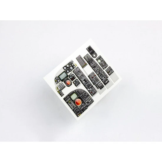 Red Fox Qs-32074 1/32 A-6e Intruder 3d Acrylic Instrument Panel For Trumpeter