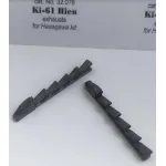 Rexx 32076 1/32 Exhaust For Ki 61 Hien For Hasegawa Kit
