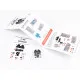 Red Fox Qs-32076 1/32 P-40e Warhawk 3d Acrylic Instrument Panel For Hasegawa