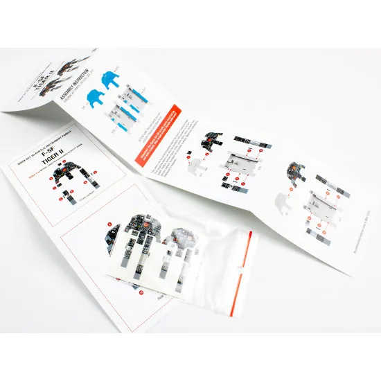 Red Fox Qs-32083 1/32 F-5f Tiger Ii 3d Acrylic Instrument Panel For Kitty Hawk