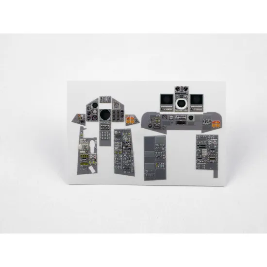 Red Fox Qs-32088 1/32 Panavia Tornado Ecr 3d Acrylic Instrument Panel Revell
