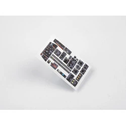 Red Fox Qs-32100 1/32 Heinkel He 219a-0 Uhu 3d Acrylic Instrument Panel Set