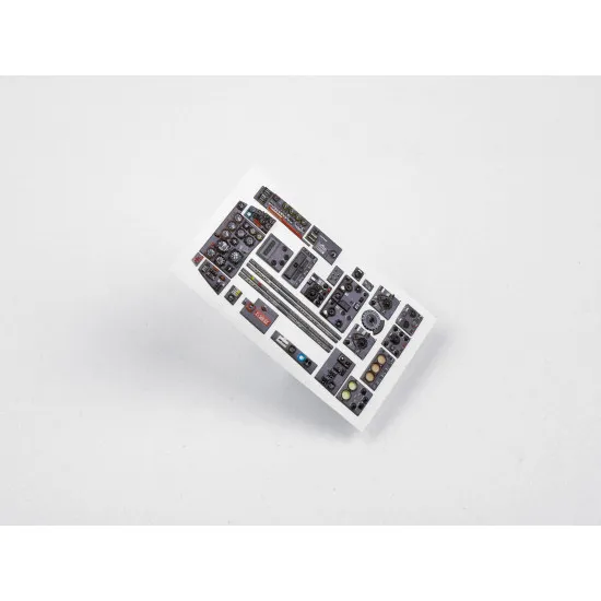 Red Fox Qs-32100 1/32 Heinkel He 219a-0 Uhu 3d Acrylic Instrument Panel Set