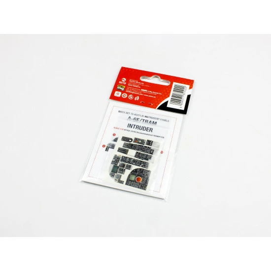 Red Fox Qs-32103 1/32 A-6e Tram Intruder 3d Acrylic Instrument Panel For Trumpeter