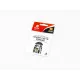 Red Fox Qs-32105 1/32 Vought F4u-1d Corsair 3d Acrylic Instrument Panel For Tamiya