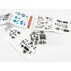 Red Fox Qs-32107 1/32 Grumman F-14a Tomcat 3d Acrylic Instrument Panel Trumpeter