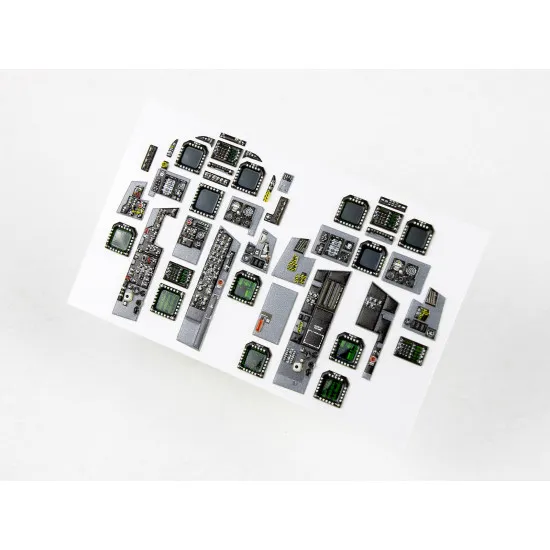 Red Fox Qs-32109 1/32 Grumman F/A-1b Hornet 3d Acrylic Instrument Panel Kinetic