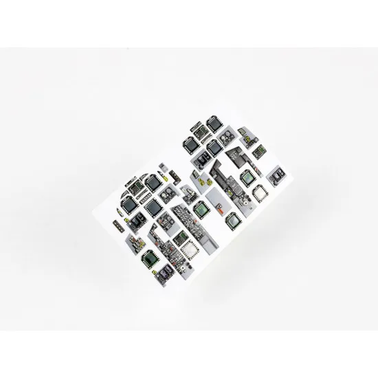 Red Fox Qs-32111 1/32 F/A-18d Early Hornet 3d Acrylic Instrument Panel For Academy