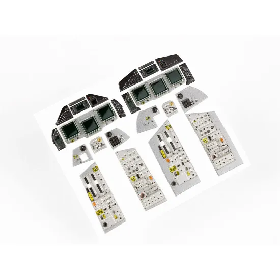 Red Fox Qs-32113 1/32 Ef-2000b Eurofighter Typhoon 3d Acrylic Instrument Panel