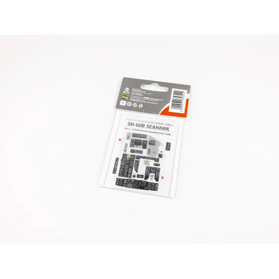 Red Fox Qs-35023 1/35 Sh-60b Seahawk 3d Acrylic Instrument Panel For Kitty Hawk