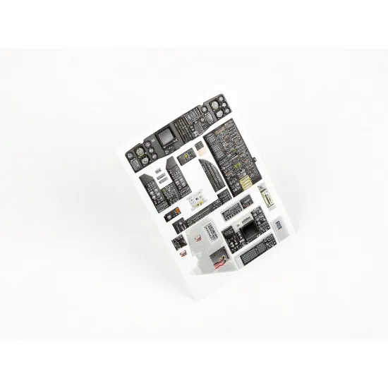 Red Fox Qs-35023 1/35 Sh-60b Seahawk 3d Acrylic Instrument Panel For Kitty Hawk