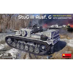 Miniart 35362 - 1/35 - Stug Iii Ausf G Feb 1943 Alkett Prod With Winterketten