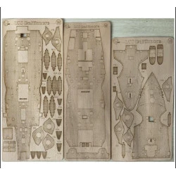 Orel 362/3 1/200 C 30 Baltimore Decks Laser Cutting Model Kit