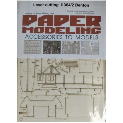 Orel 367/2 1/200 Mississippi Laser Cutting Model Kit