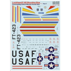 Print Scale 48-286 1/48 Lockheed F80 Shooting Star Part 7
