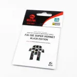 Red Fox Qs-48002 1/48 F/A-18e Super Hornet Be 3d Acrylic Instrument Panel Revell