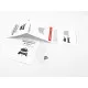 Red Fox Qs-48006 1/48 Messerschmitt Bf 109c-3 3d Acrylic Instrument Panel Set Modesvit